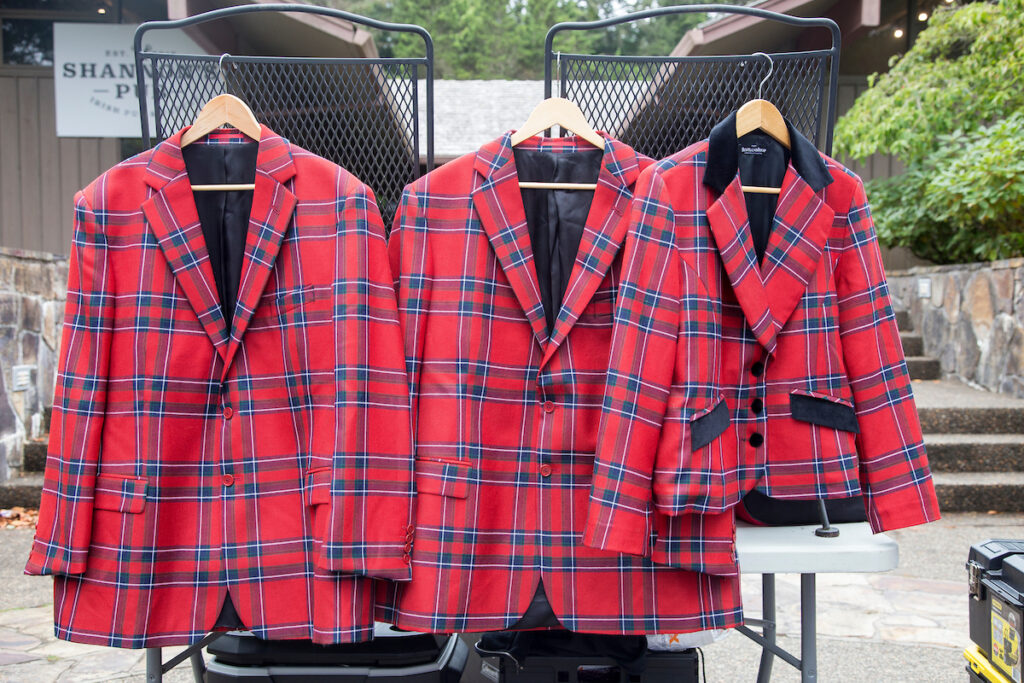 plaid jackets
