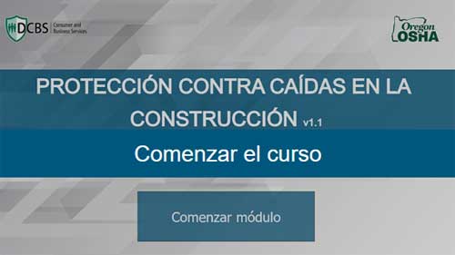 Oregon Osha Free Online Spanish Fall Protection Training Agc Oregon