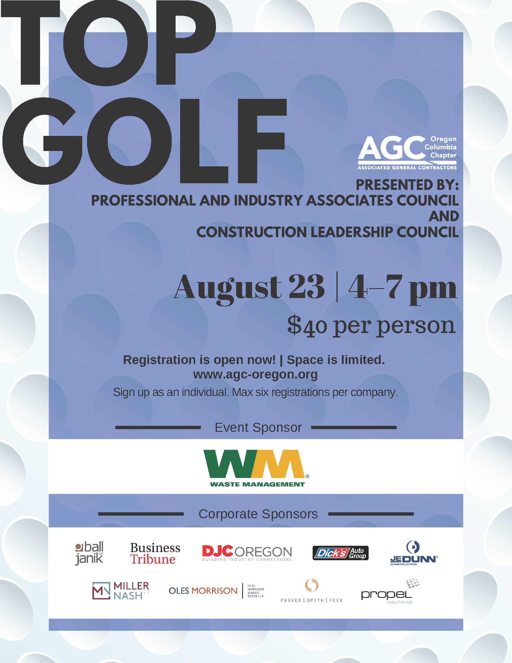 golf flyer