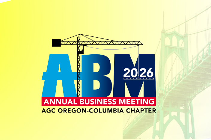 Annual Business Meeting 2026 Logo over bridge