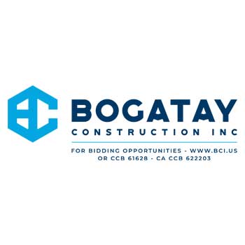 company logo with words and B and C in a graphic